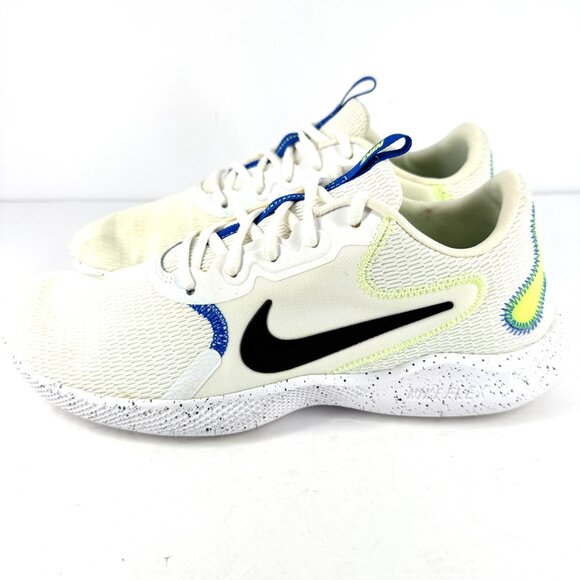 Nike Women’s Renew In-Season TR 9 Size 9 White Black Volt Training Shoes - Picture 4 of 10